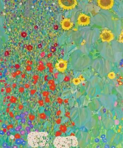 Gustav Klimt Flowers Art Diamond Painting