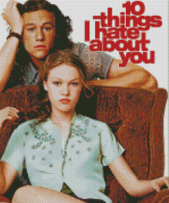 10 Things I Hate About You Film Poster Diamond Painting