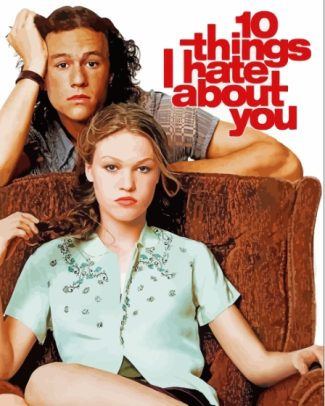 10 Things I Hate About You Film Poster Diamond Painting