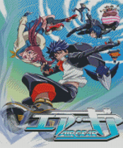 Air Gear Anime Diamond Painting