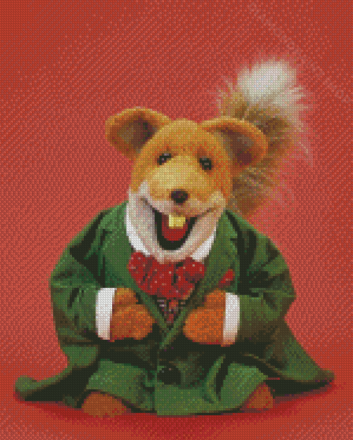 Basil Brush Red FoxDiamond Painting