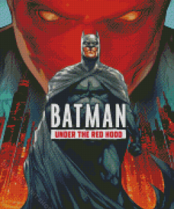 Batman And Red Hood Poster Diamond Painting