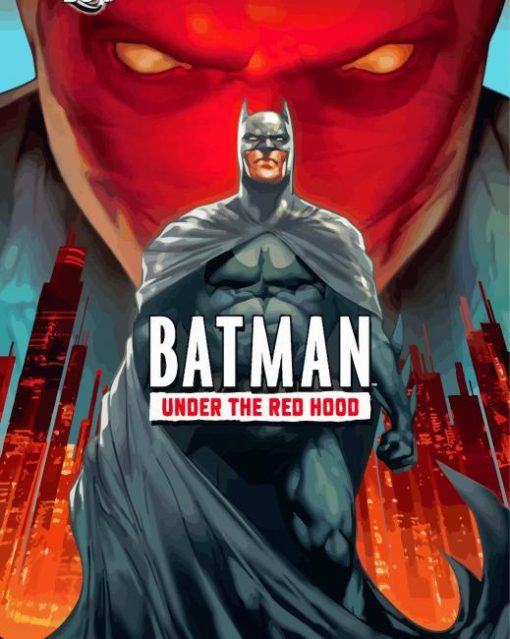 Batman And Red Hood Poster Diamond Painting