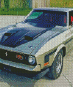 Classic Mustang Mach 1 Diamond Painting