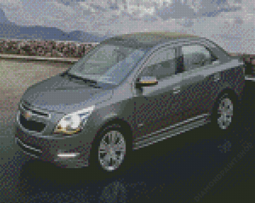 Grey Chevrolet Cobalt Car Diamond Painting