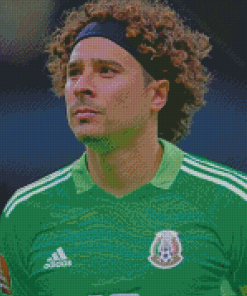 Guillermo Ochoa Footballer Diamond Painting