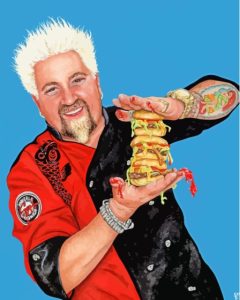 Guy Fieri Art Diamond Painting