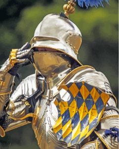Knights Jousting Diamond Painting