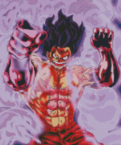 Luffy Gear 4 One Piece Diamond Painting