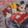 Mickey And Minnie In Japan Diamond Painting