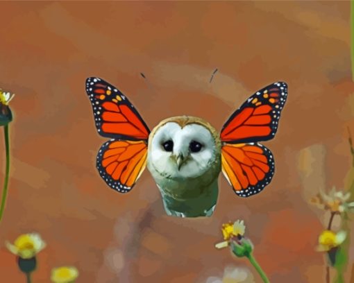 Mixed Animal Owl Diamond Painting