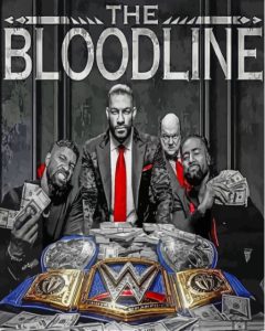 The Bloodline Monochrome Poster Diamond Painting