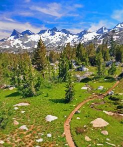 The Pacific Crest Trail Diamond Painting