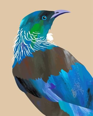 Tui Bird Art Diamond Painting