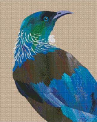 Tui Bird Art Diamond Painting