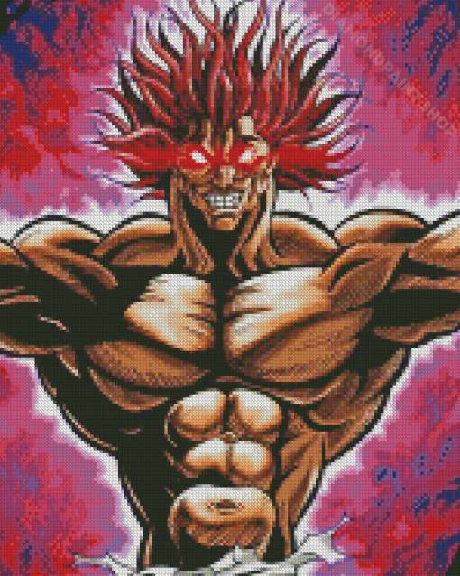 Yujiro Hanma Diamond Painting