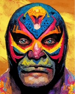 Aesthetic Lucha Diamond Painting