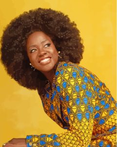 Beautiful Viola Davis Diamond Painting