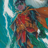 Damian Wayne Character Diamond Painting