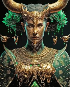 Nature Queen Warrior Diamond Painting