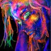 Neon Lady Diamond Painting