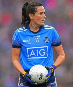 Niamh Mcevoy Dublin Gaa Player Diamond Painting