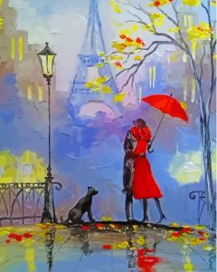 Rainy Day In Paris Diamond Painting