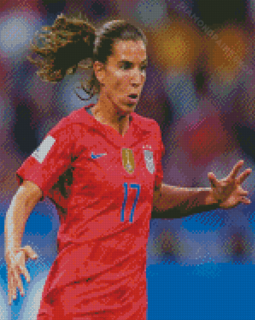 Tobin Heath Player Diamond Painting