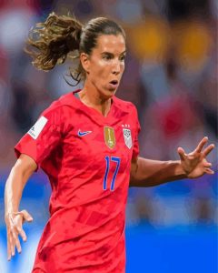 Tobin Heath Player Diamond Painting