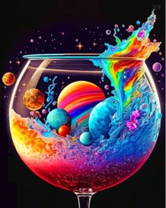 Universe Cup Diamond Painting