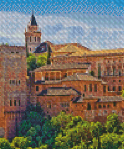 Alhambra Granada Andalusia Diamond Painting