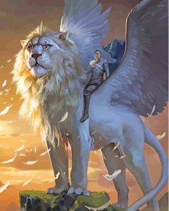 Angel Lion Diamond Painting