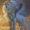 Angel Lion Diamond Painting