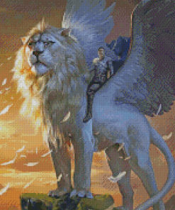 Angel Lion Diamond Painting