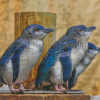 Australian Fairy Penguin Birds Diamond Painting