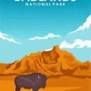 Badlands National Park SD Poster Diamond Painting