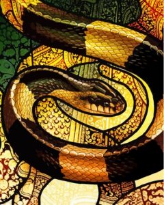 Banded Krait Snake Art Diamond Painting