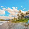 Beautiful Beach In Kailua Kona Diamond Painting