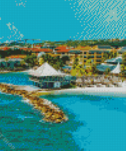 Beautiful Curacao Island Diamond Painting