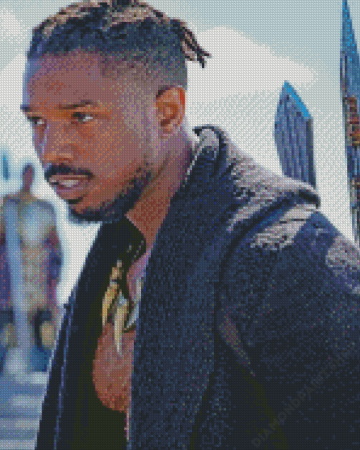 Black Panther Killmonger Diamond Painting