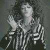 Black And White Natasha Lyonne Diamond Painting