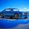 Blue 1970 Firebird Pontic Car Diamond Painting