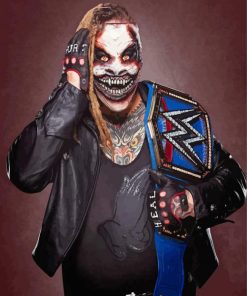 Bray Wyatt The Fiend WWE Belt Diamond Painting