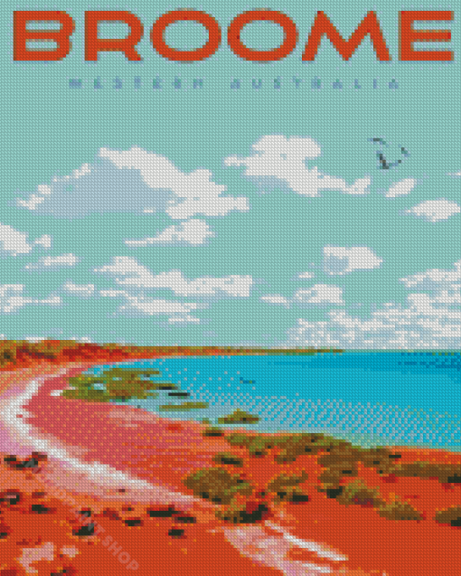 Broome Poster Diamond Painting