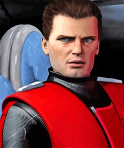 Captain Scarlet Series Characters Diamond Painting
