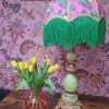 Classic Lampshade And Flowers Diamond Painting