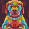Colorful Dog Diamond Painting