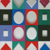 Composition Carrée Relief Vasarely Diamond Painting