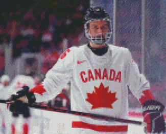 Connor Bedard Ice Hockey Player Diamond Painting