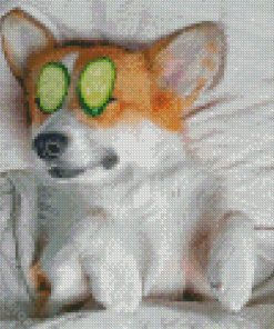 Dog Relaxing Spa Diamond Painting